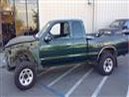 2000 TOYOTA TACOMA GREEN SR5 EXT CAB 2.7 AT 2WD.  Z24847